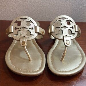 Tory Burch Gold Sandals
